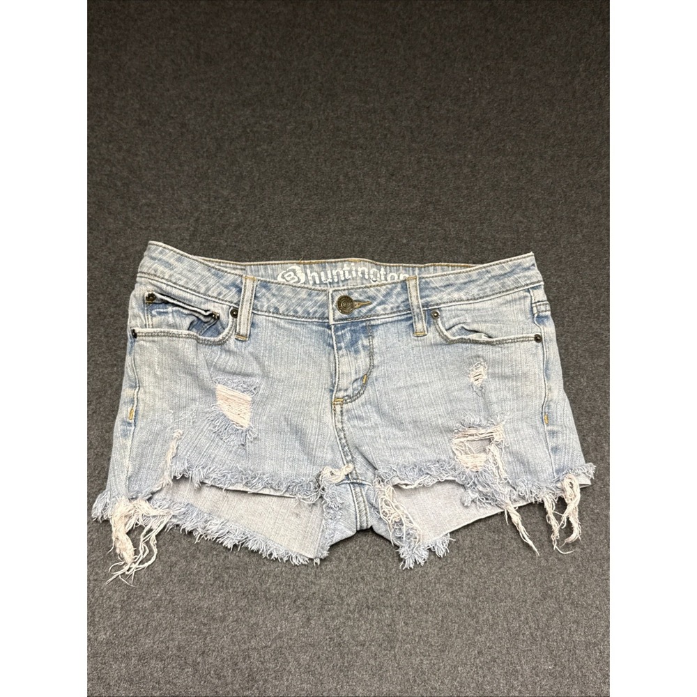 BKE  Buckle Shorts Size 9 Short Denim Cut Off Destressed Y2k Vtg